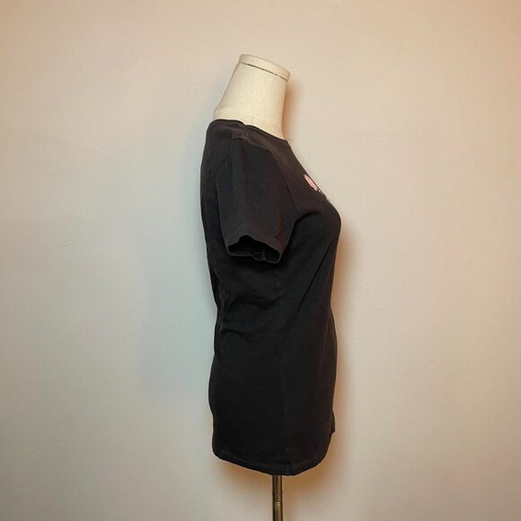 Life Is Good Floral Mason Jar Crusher Tee in Black | Women’s Size Sall - Picture 2 of 6